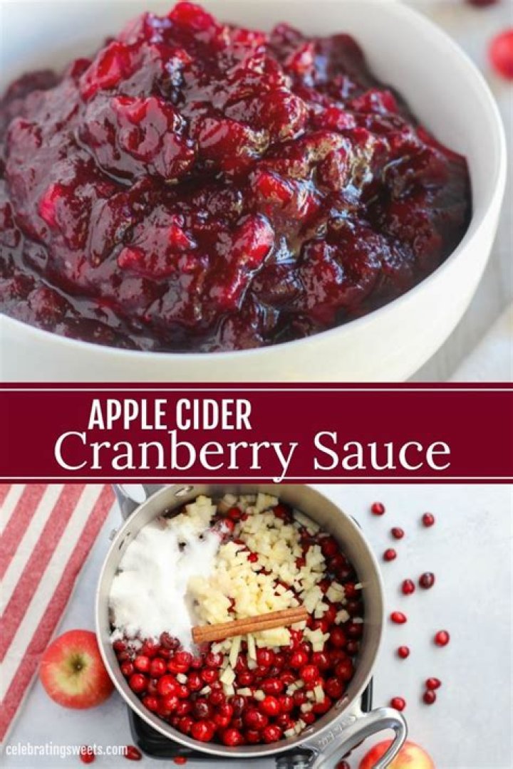 Cranberry Sauce Recipe - Celebrating Sweets
