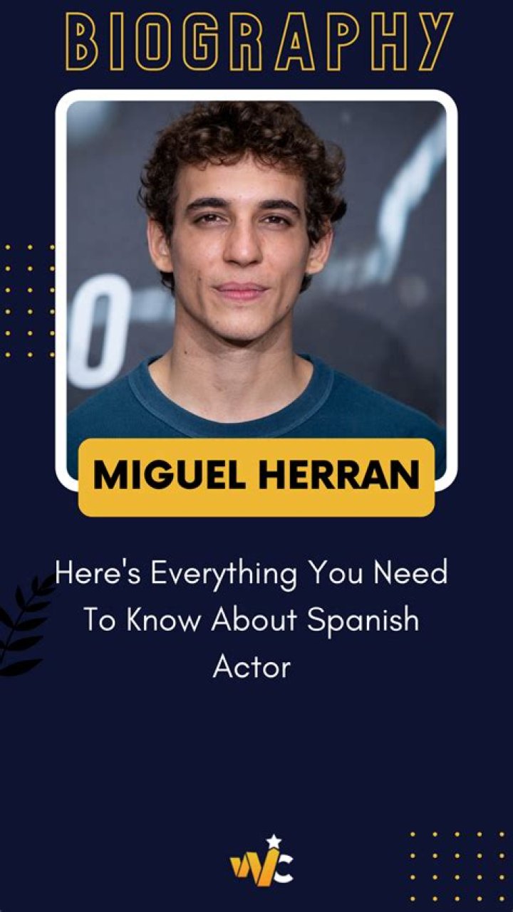What is Miguel Herrán’s Height? Know Everything About RIO